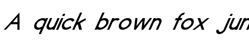 Preview of FZ BASIC 4 ITALIC Normal