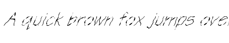 Preview of FZ HAND 1 WAVEY ITALIC Normal