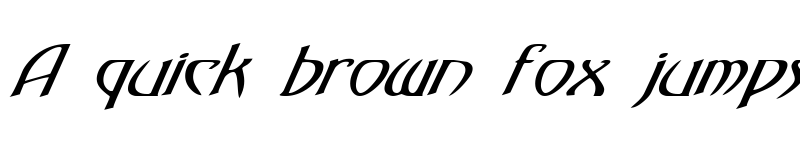 Preview of FZ JAZZY 1 ITALIC Normal