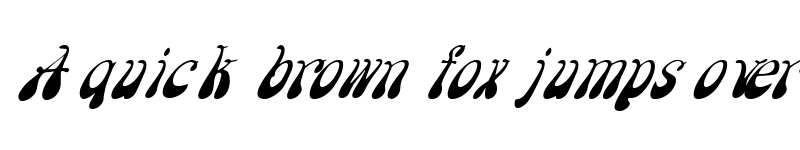 Preview of FZ JAZZY 17 ITALIC Normal