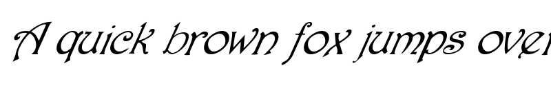 Preview of FZ JAZZY 2 ITALIC Normal