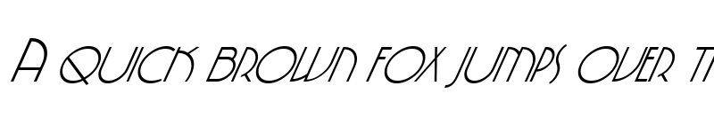 Preview of FZ JAZZY 5 ITALIC Normal