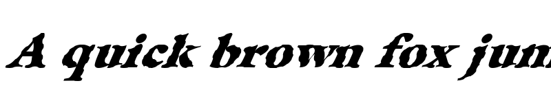 Preview of FZ ROMAN 26 WAVEY ITALIC Normal