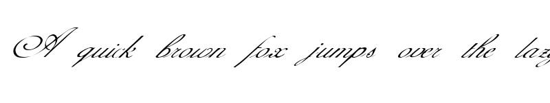 Preview of FZ SCRIPT 1 ITALIC Normal