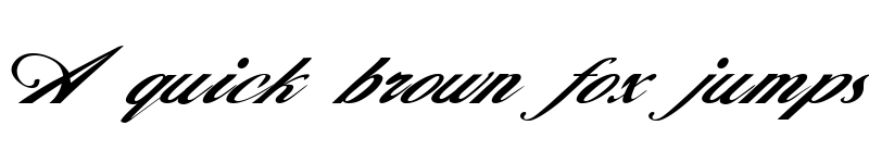 Preview of FZ SCRIPT 12 ITALIC Normal