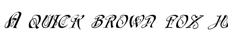 Preview of FZ SCRIPT 14 ITALIC Normal