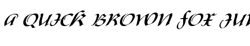 Preview of FZ SCRIPT 19 ITALIC Normal