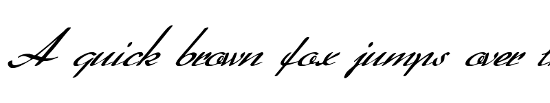 Preview of FZ SCRIPT 20 ITALIC Normal