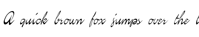 Preview of FZ SCRIPT 21 ITALIC Normal