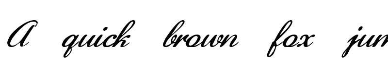 Preview of FZ SCRIPT 22 ITALIC Normal