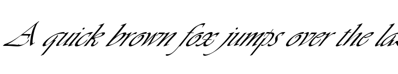 Preview of FZ SCRIPT 26 ITALIC Normal