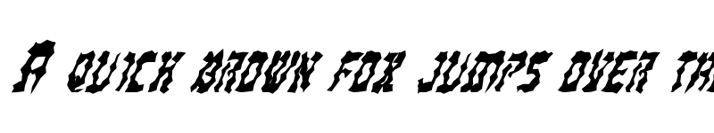 Preview of FZ WACKY 21 ITALIC Normal