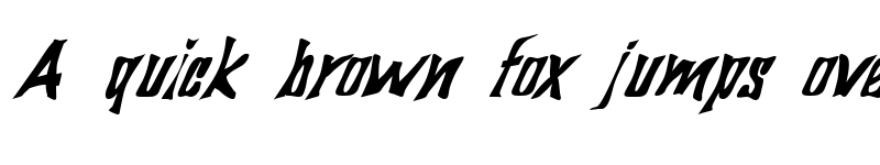 Preview of FZ WARPED 29 ITALIC Normal