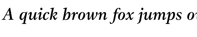 Preview of Gamma ITC Std Medium Italic