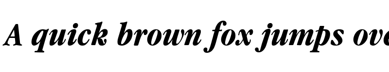 Preview of Garamand Condensed Bold Italic