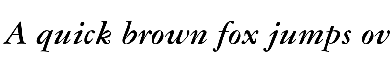 Preview of Garamond 3 Old Style Figures Bold Italic