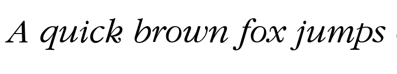 Preview of Garnet Italic