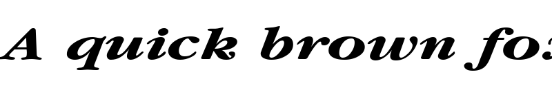 Preview of GarnetBroad Bold Italic