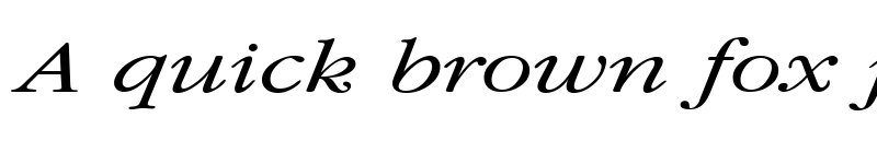 Preview of GarnetBroad Italic