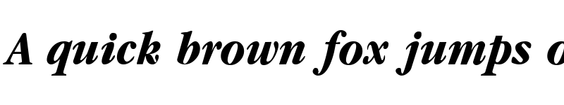 Preview of GarnetCondensed Bold Italic