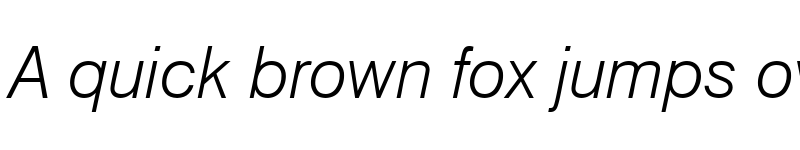 Preview of GenevaLght Italic