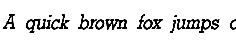 Preview of Geo-Condensed Bold Italic