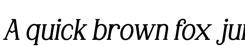 Preview of Gillmour Bold Italic