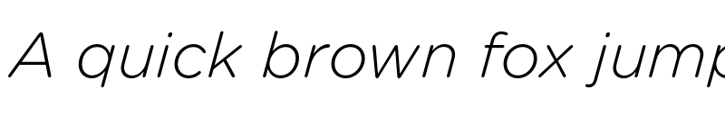 Preview of Gotham Rounded Light Italic