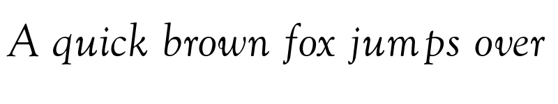 Preview of Goudy-Normal-Italic Regular