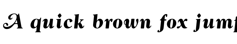 Preview of GoudySwaT Bold Italic