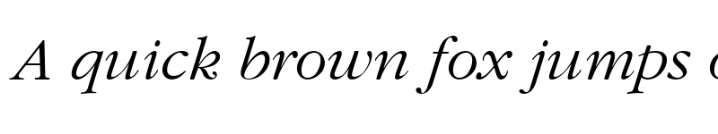 Preview of Gourmand Italic