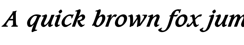 Preview of Grammateus SSi Bold Italic