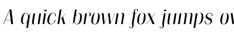 Preview of Grenoble Light SF Italic