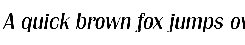 Preview of Grenoble-Serial RegularItalic