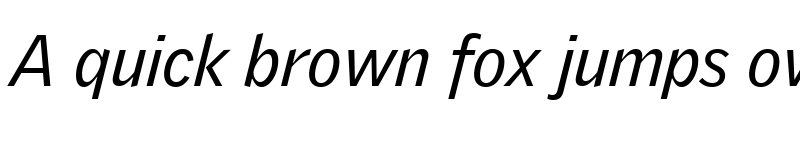 Preview of GriffithGothic Regular Italic