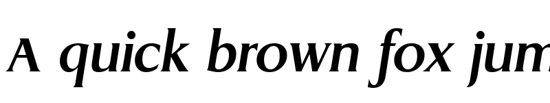 Preview of Griffon Bold Italic