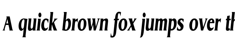 Preview of GriffonCondensedXtrabold Italic