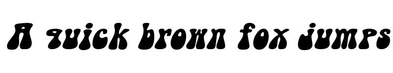 Preview of Groovy-Extended Italic