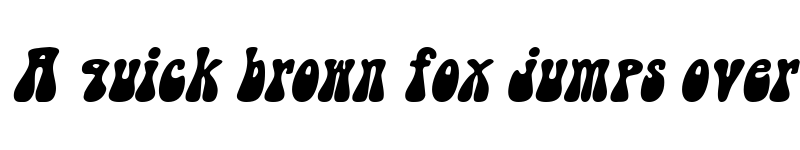 Preview of Groovy Italic