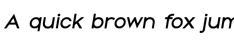 Preview of Groteska Medium Italic