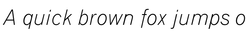 Preview of GrotesqueMT-Light LightItalic