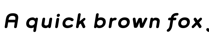 Preview of Grover Bold Italic