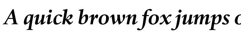 Preview of Haarlemmer MT Std Bold Italic