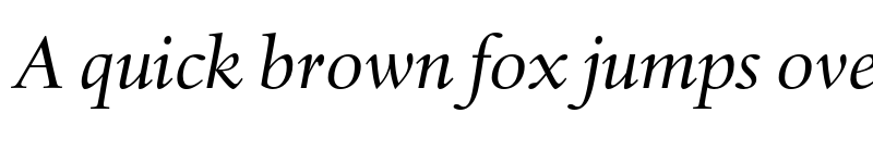 Preview of Haarlemmer MT Std Italic