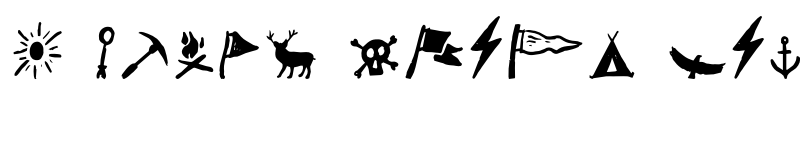 Preview of Handpack Dingbats