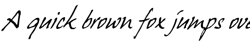 Preview of HansHand Italic