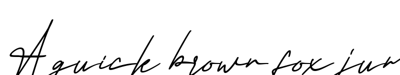 Preview of Hastan Signature Italic