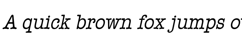 Preview of Headline Condensed Italic