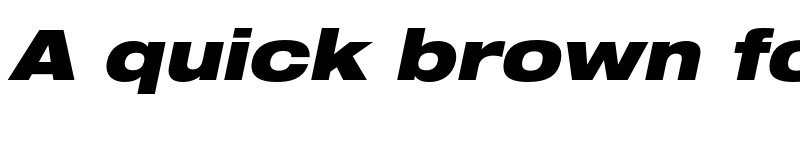 Preview of Helvetica Neue LT Pro 93 Black Extended Oblique
