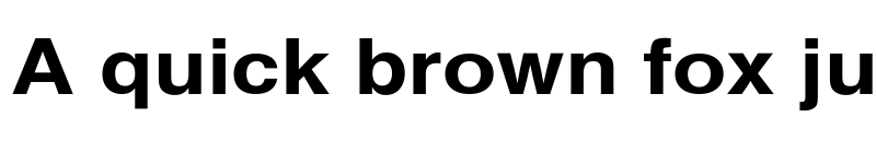 Preview of HelveticaExt-Bold Regular